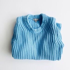 J crew heritage cotton crew neck sweater